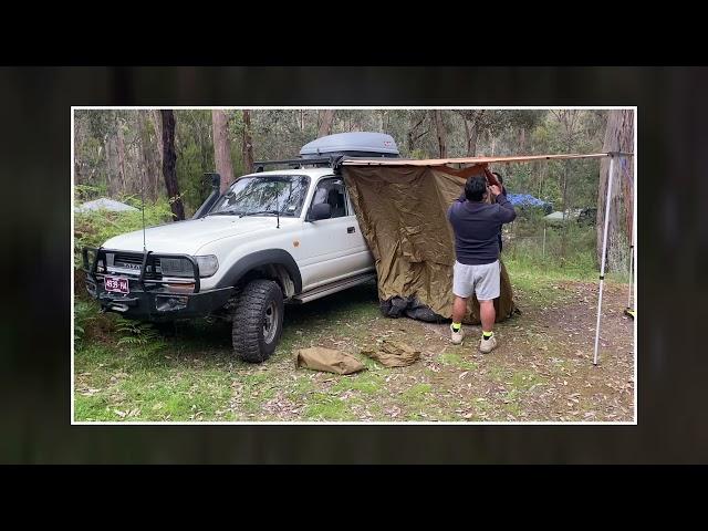 Setting up Kings 2m x 3m Awning Tent