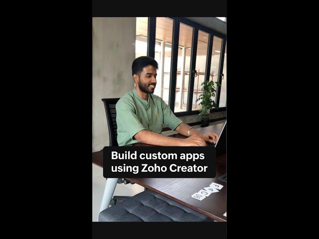 Low-code/no-code with Zoho Creator