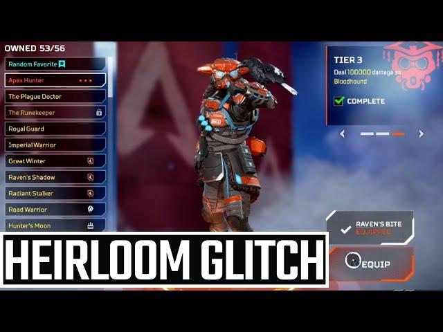 APEX LEGENDS *FREE* HEIRLOOM GLITCH SEASON 17 *WORKING*