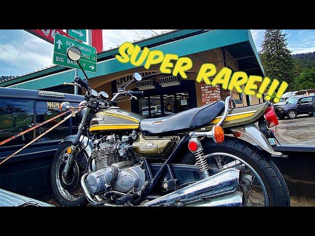 We Bought An Original Survivor 1974 Kawasaki Z1 900!!!! Will It Run?