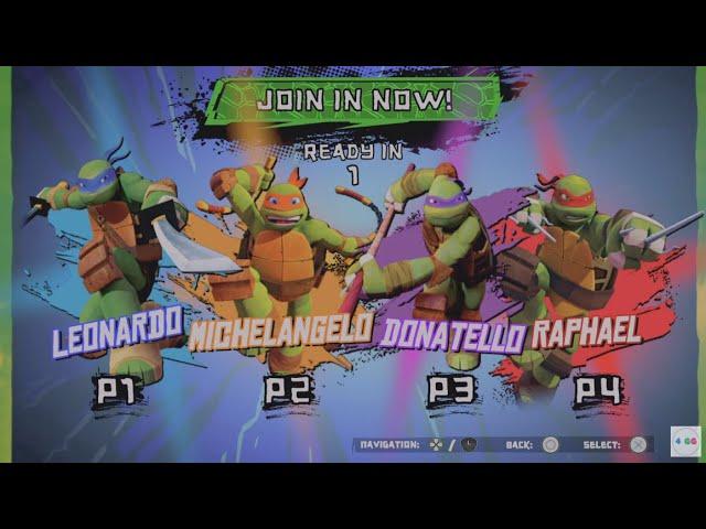 TMNT Arcade: Wrath of the Mutants PS5 Gameplay 4-Player Co-Op Part 1 - NYC