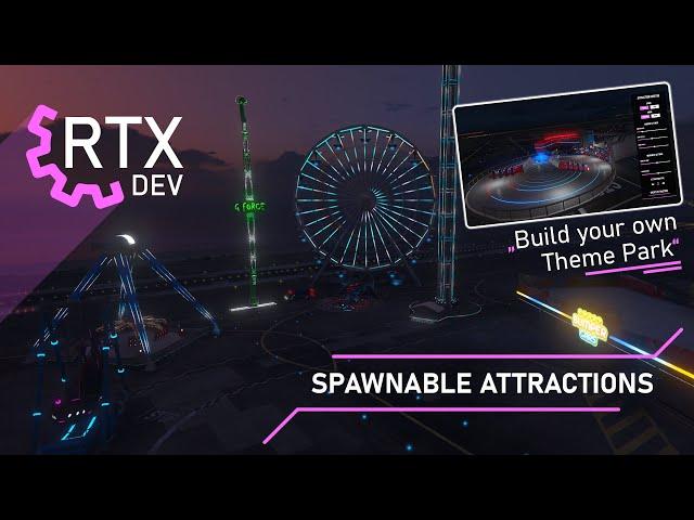 FiveM Script - Spawnable Attractions (RTX DEV)