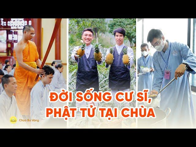 Đời sống của cư sĩ, Phật tử tập tu tại chùa - Nếp sống chốn thiền môn | Chùa Ba Vàng