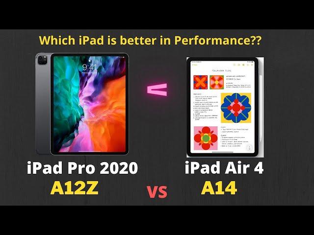 iPad Air 2020 is faster than iPad Pro 2020?? A14 vs A12Z in Hindi