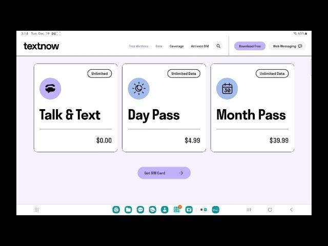 TextNow Wireless New Unlimited Data Plans Passes and Subscriptions 2023-24 Overview