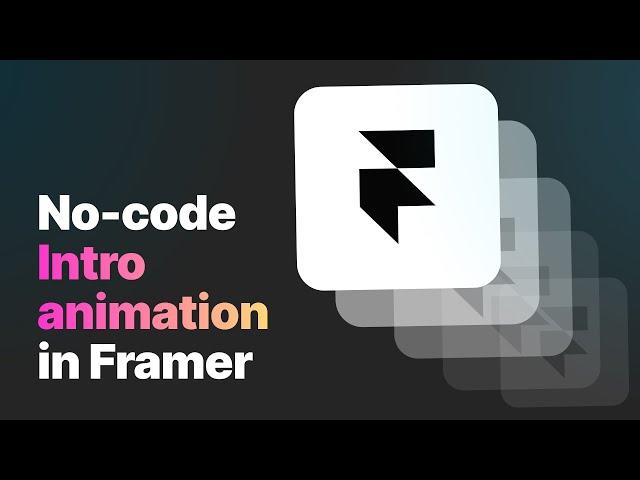 How to create a loader animation in Framer
