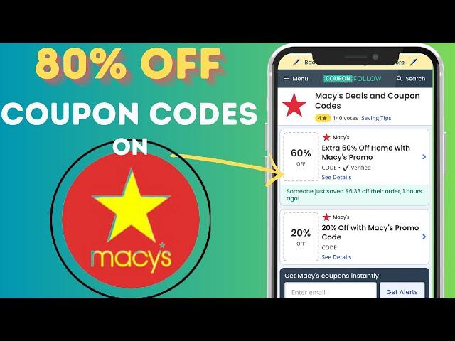 "How to Get Up to 80% Off Macy's Coupon Codes: Ultimate Guide!"