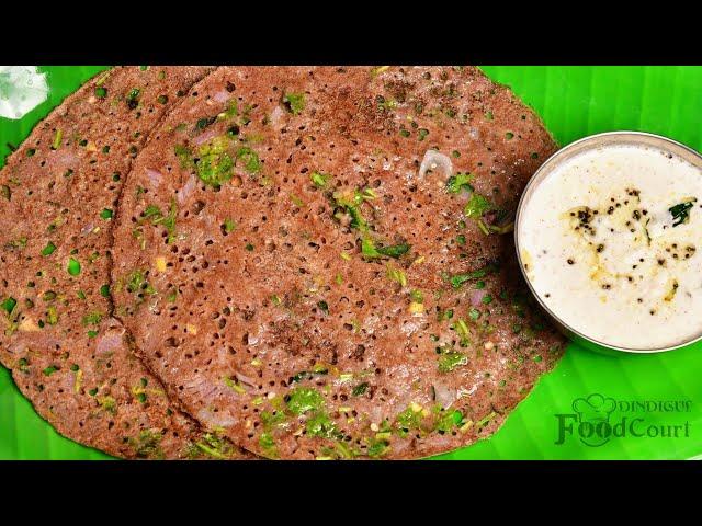 Instant Crispy Ragi Dosa/  Quick Breakfast Recipe/ Ragi Dosa