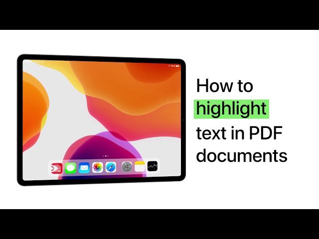 How to Highlight Text in PDF Documents