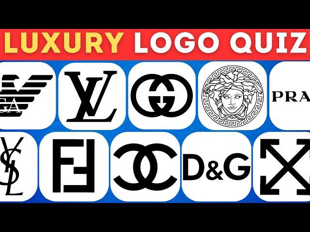 Guess the LUXURY Brand Logo in 5 SECONDS | Logo Quiz | Luxury Edition