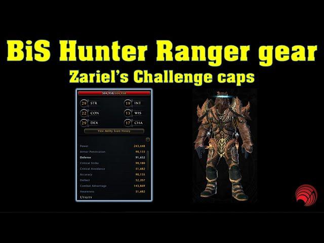 Neverwinter: BiS Hunter Ranger gear setup for M19