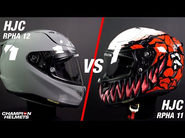 HJC RPHA 12 Versus HJC RPHA 11 - ChampionHelmets.com