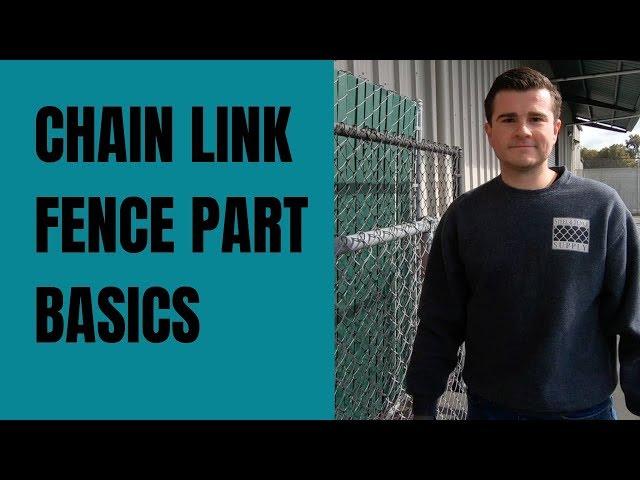 Chain Link Fence Parts Assembly And Names