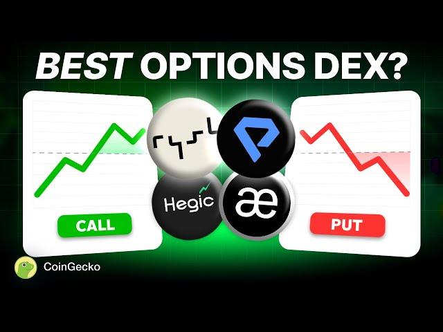 BEST Options Decentralized Exchanges (DEX) For Crypto Trading in 2024