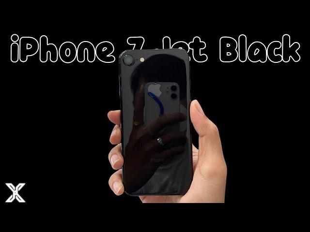 Jet Black iPhone 7 in 2021 