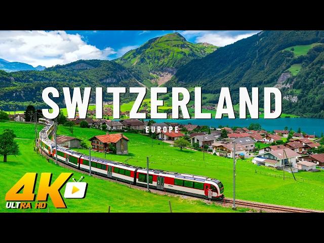 Switzerland 4K Ultra HD - Relaxing Music With Beautiful Nature Scenes - Amazing Nature