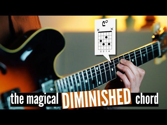 How to use the DIMINISHED CHORD (and fix your boring progressions!)