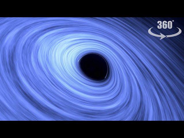 Falling into a Black Hole in 360° VR