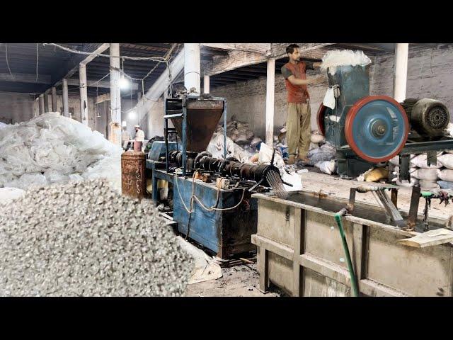 Amazing Process of Polythene Bags Recycling into Plastic Dana