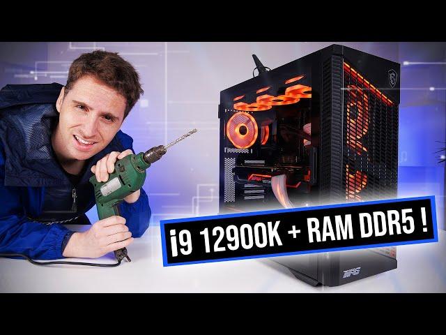 Montando mi ULTRA PC con i9 12900K y RAM DDR5 ! también tiene una...