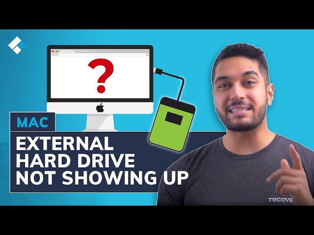 How to Fix External Hard Drive Not Showing Up on Mac? [6 Methods]