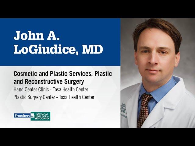 Dr. John LoGiudice, plastic surgeon