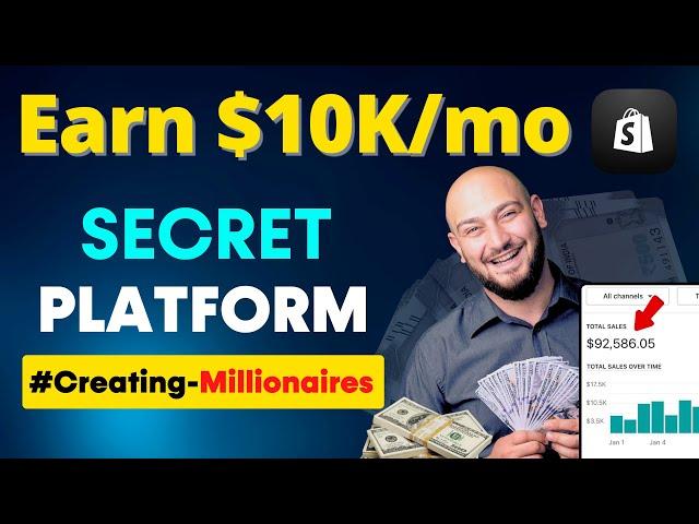 Earn  $15K/Month with Drop-shipping | This Secret Platform is Creating Millionaires