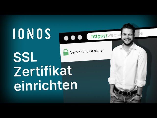 IONOS: SSL-Zertifikat einrichten für https (sichere Verbindung der Domain)