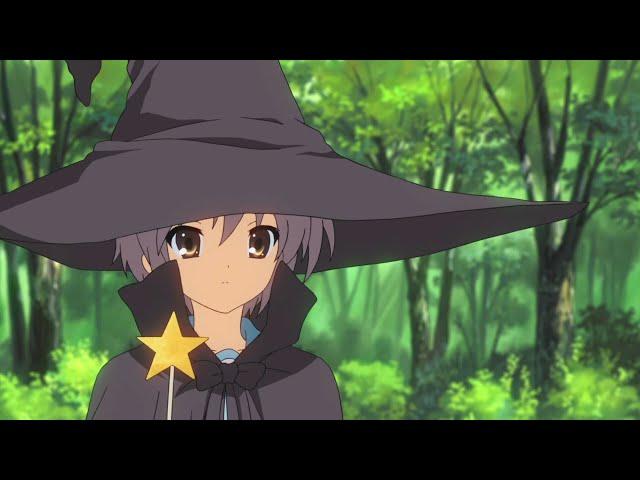 The Melancholy of Haruhi Suzumiya (Dub) - action scene for Mikuru