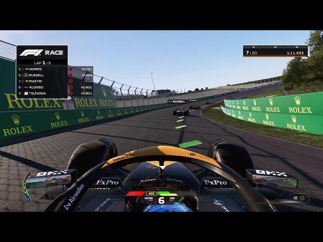 F1 24 - Circuit Zandvoort (Dutch Grand Prix) - Gameplay (PS5 UHD) [4K60FPS]