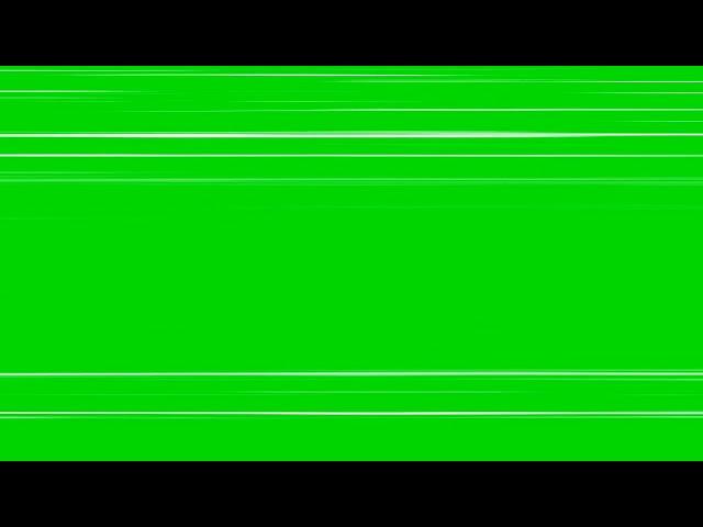 Anime Horizontal Lines Green Screen 59.94 FPS