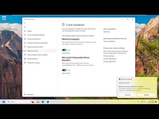 Enable or Disable Core Isolation Memory Integrity in Windows 11 [Guide]