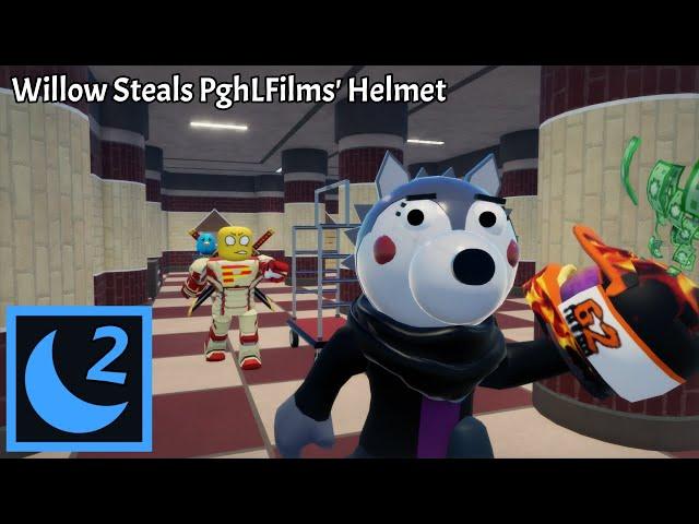 Willow Steals @PghLFilms Helmet! (Animation Version) | Moon Animator 2