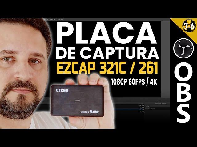 Como Configurar Placa de Captura no Obs Studio - Ezcap 321c e Ezcap 261