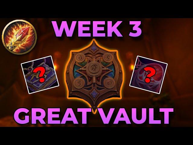 Week 3 Arcane Mage 11.0 Great Vault Opening | WoW: The War Within