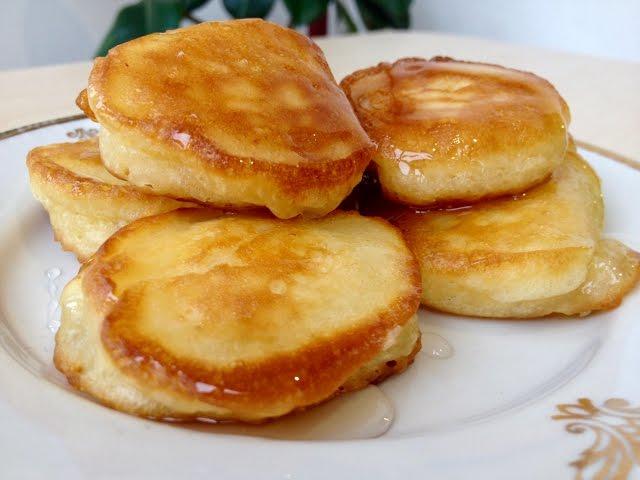 Pancakes/Fritters  Recipe  (Fluffy and Soft)  English Subtitles