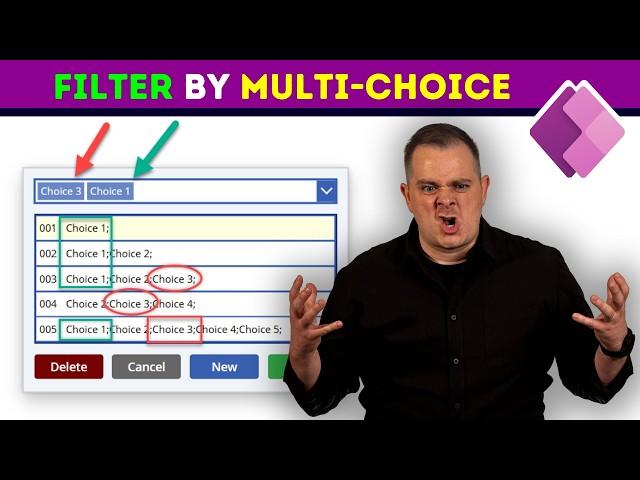 Power Apps Tutorial: Multi-Select Combo Box Gallery Filter [Step-by-Step Guide]