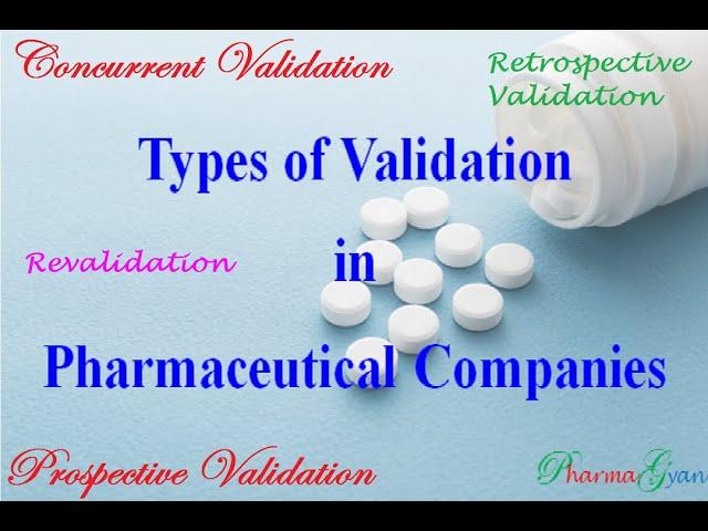 Validation in hindi | validation in pharmaceutical industry | types of validation in pharma company