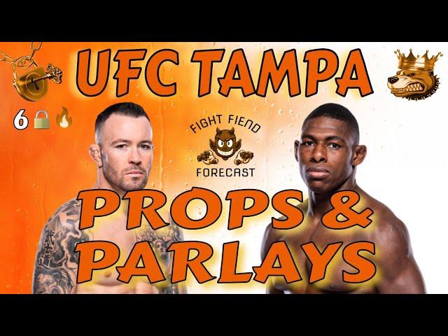 UFC TAMPA PROPS & PARLAYS | COVINGTON VS BUCKLEY