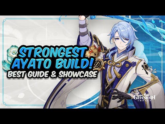 UPDATED AYATO GUIDE! Best Ayato Build - Artifacts, Weapons, Teams & Showcase | Genshin Impact 3.3