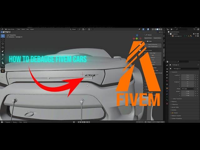 HOW TO DEBADGE ANY FIVEM CAR || Blender + Codewalker || Simple tutorial !!!