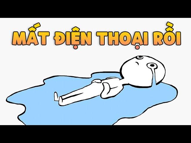 Mình lại làm mất điện thoại…