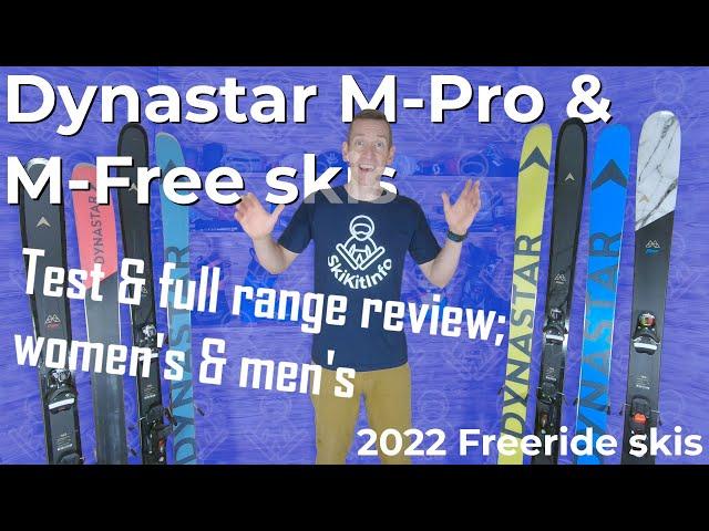 Dynastar M-Pro & M-Free freeride skis: test & review