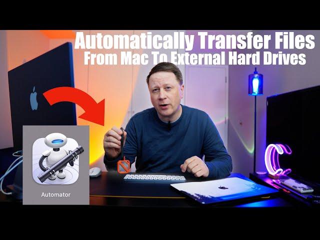 Automatically Transfer Files From Mac Folder To External Hard Drive (SSD)