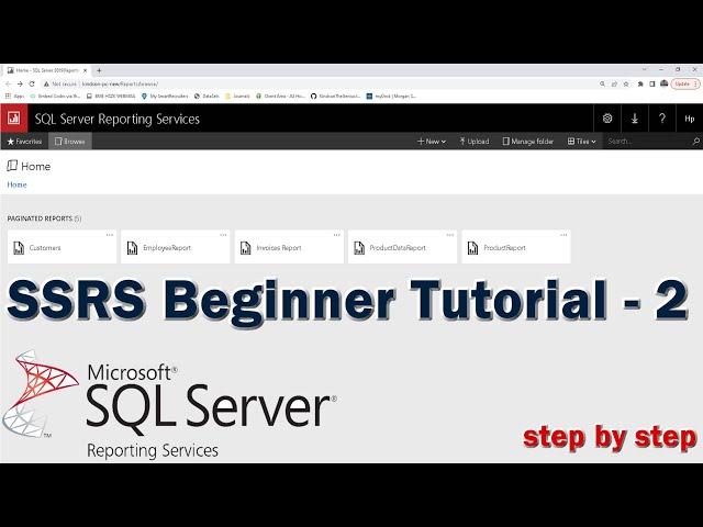 SQL Server Reporting Services (SSRS) Tutorial for Beginners - 2