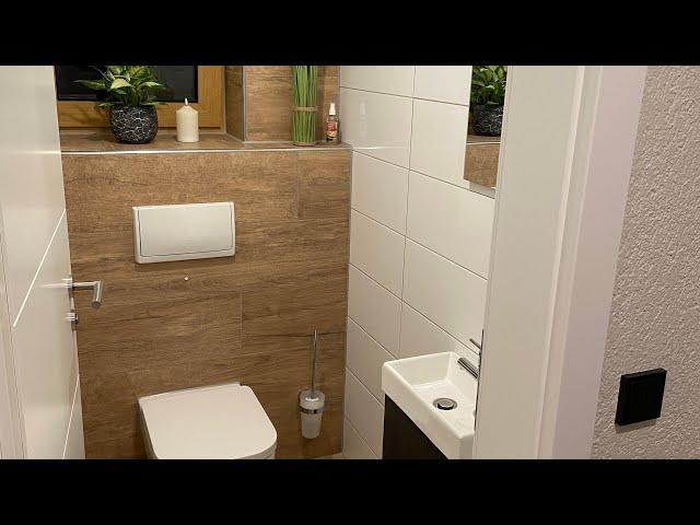 Gäste WC Möbel selber montieren! Proofwood