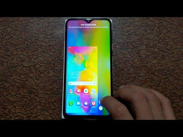 Samsung Galaxy M20 One-handed mode | Explained