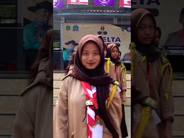 Ternyata anak Pramuka cewek itu manis-manis #sekolah #pramuka #tirlasscout #sman2maja #fyp #viral