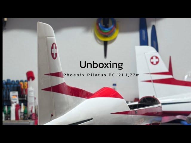 Phoenix Pilatus PC-21 177cm Unboxing  // D-Power // KST-Servos // Lars Berger // Tim Kossmann //