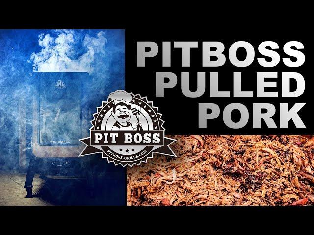 EAZY Pulled Pork on the Pit Boss Vertical Smoker #pitboss #pitbossnation #pulledpork